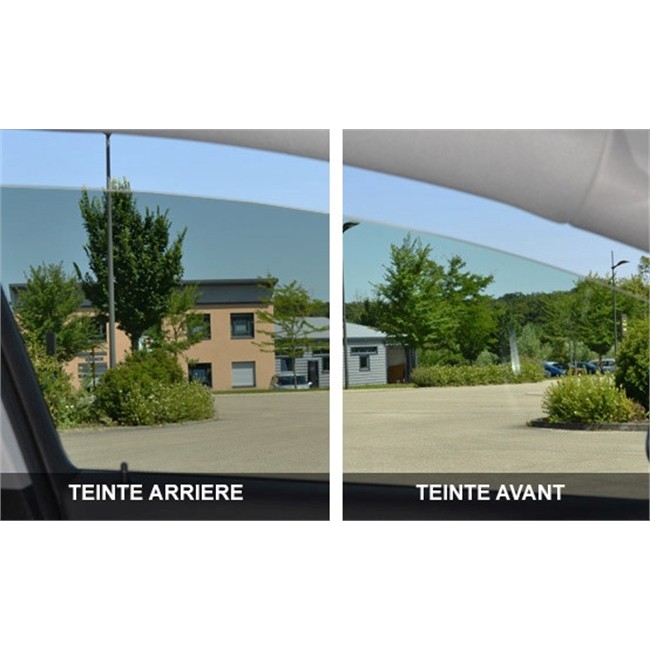 Film solaire sur mesure vitres avant 70 vitres et lunette arrières 20