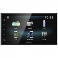 Autoradio KENWOOD DMX125DAB Bluetooth, Mirror link&Sans mécanique CD/DVD