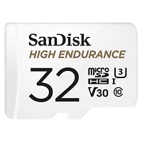 Carte Micro SD "High Endurance Monitoring" SanDisk 32GB
