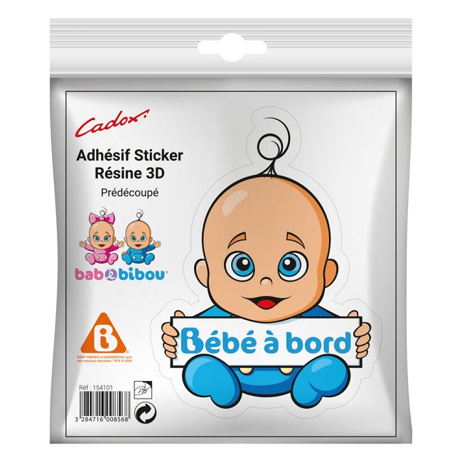 Stickers En 3d Cadox Bebe A Bord Norauto Fr
