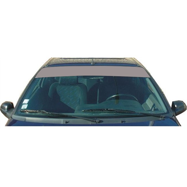 1 Bandeau Autocollant Décoratif Découpable Opaque Gris