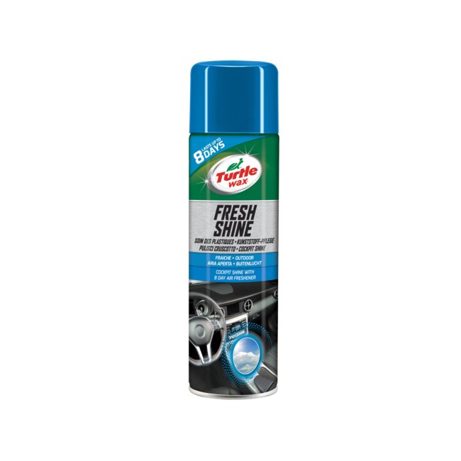 Nettoyant Plastique Et Désodorisant Fraîcheur Turtle Wax 500 Ml