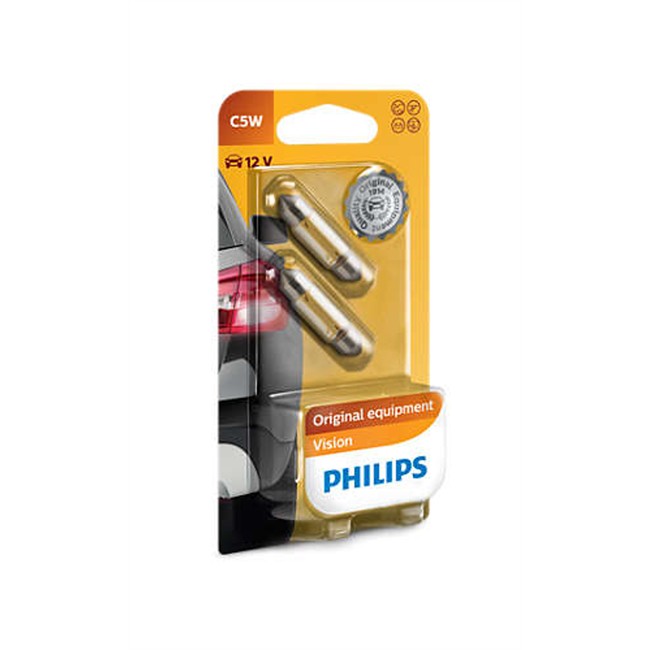 2 Ampoules Philips C5w 5 W 12 V