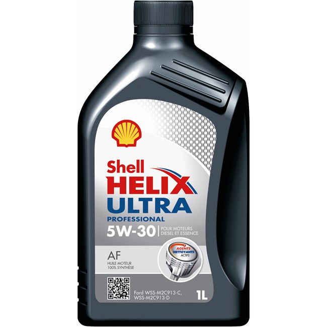 Huile Moteur Shell Helix Ultra Pro Af 5w30 Essence Et Diesel 1 L