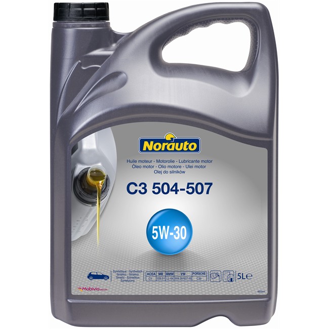 Huile Moteur Norauto C3 504-507 5w30 Essence Et Diesel 5 L