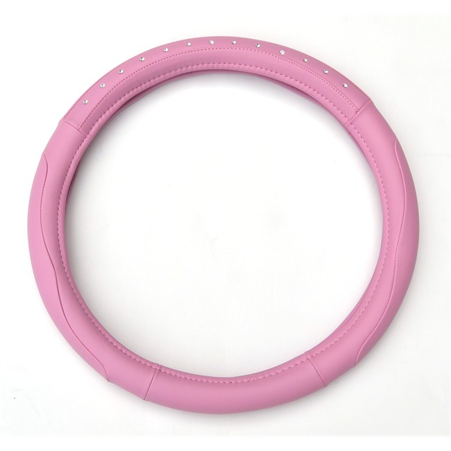 Couvre Volant Norauto Strass Rose