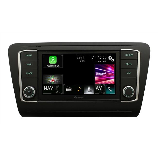 Autoradio Pioneer Navgate Evo Avic-evo1-oc1-mtb Noir Mat Pour Skoda