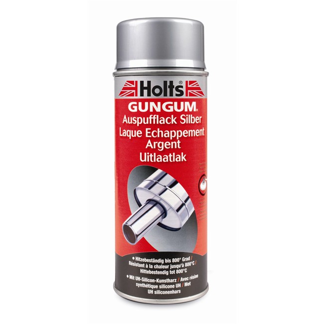 Laque Échappement 800 °c Gun Gum Argent 400 Ml