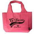 Sac de course pliable Inoubliable ZIGOH rose