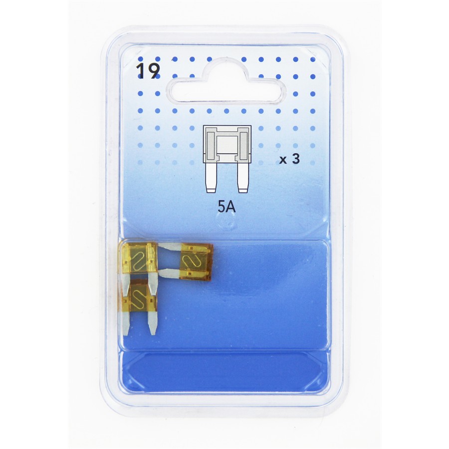 Lot De 10 Microfusibles Lames Assorties - 7.5A à 30A