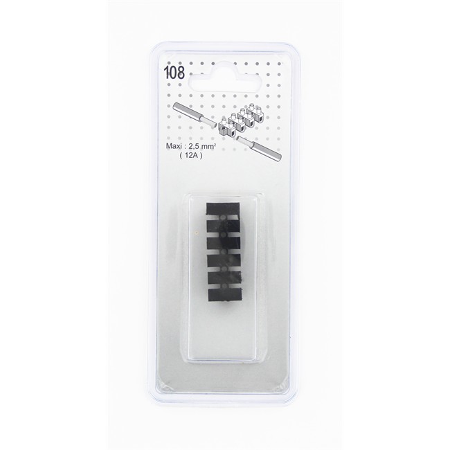 Barette Domino 12 Embouts 2,5 Mm² 12 A