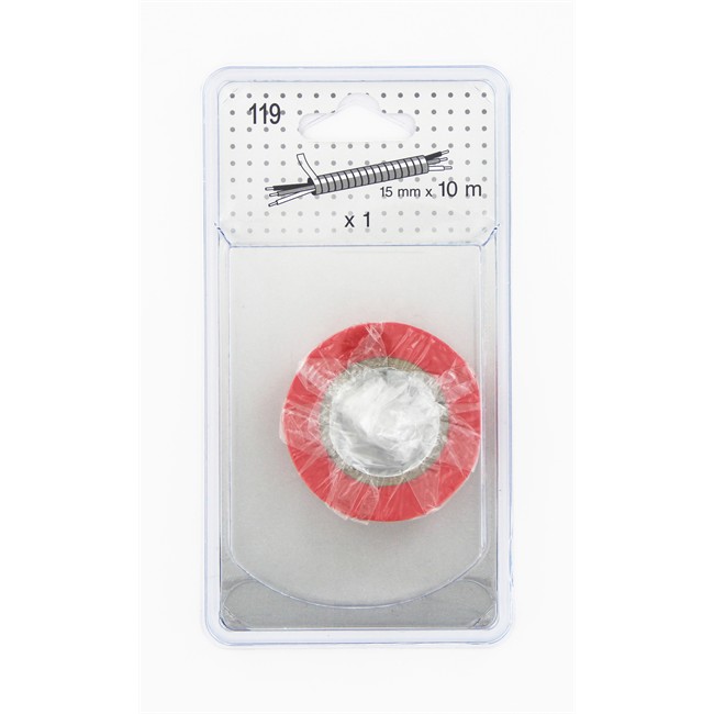1 Ruban Isolant Rouge 10m