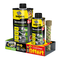Décrassant 5 en 1 Moteur Essence bardahl 1 L + 300 ml offerts