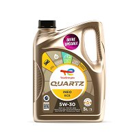 Huile moteur TOTALENERGIES Quartz Ineo ECS 5W30 Essence et Diesel 5 L