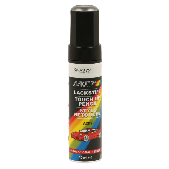 Stylo Peinture Gris Métallisé Motip M955272 12 Ml