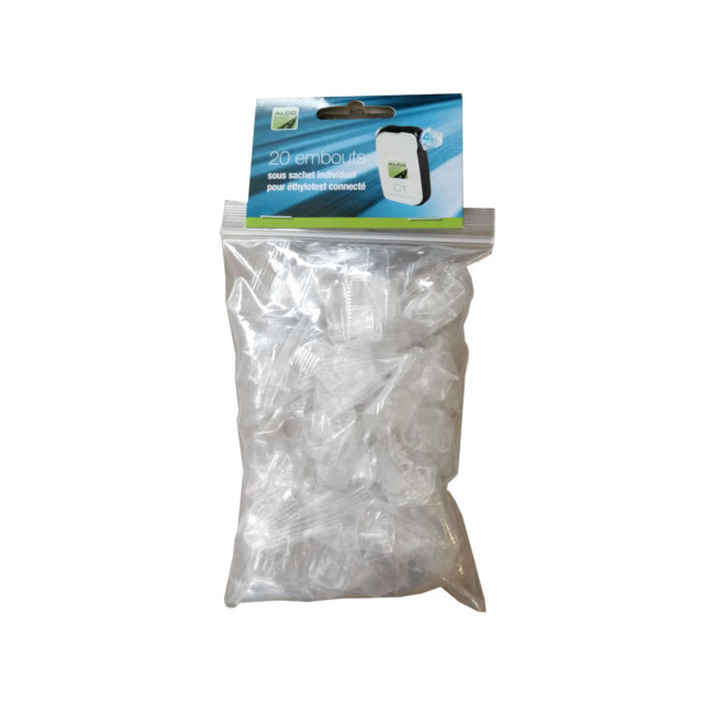 Lot De 20 Embouts Buccaux Pour Éthylotest Électronique Alcopass