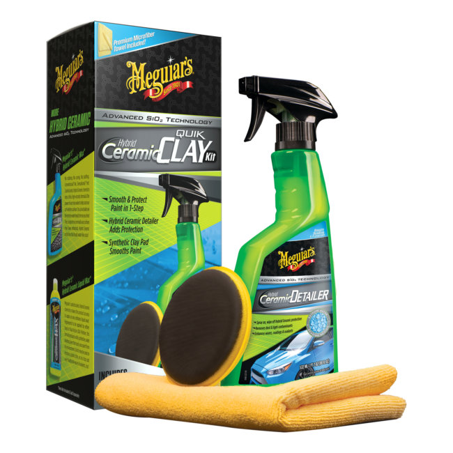 Kit De Décontamination Hybride Céramique Meguiars