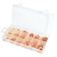 Coffet de 150 joints cuivre 5x10 - 5x24 mm AUTOBEST