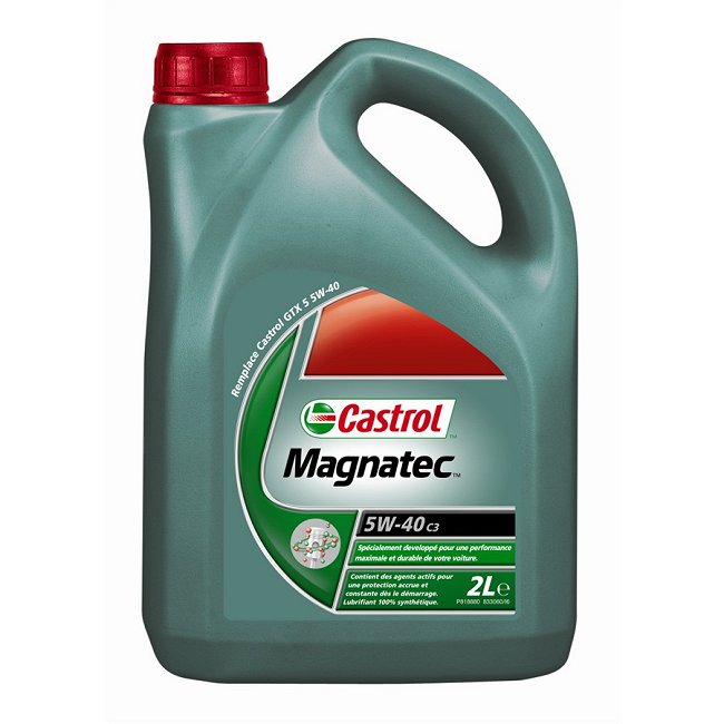 Huile moteur CASTROL Magnatec C3 Essence 5W40 2 L Norauto.fr