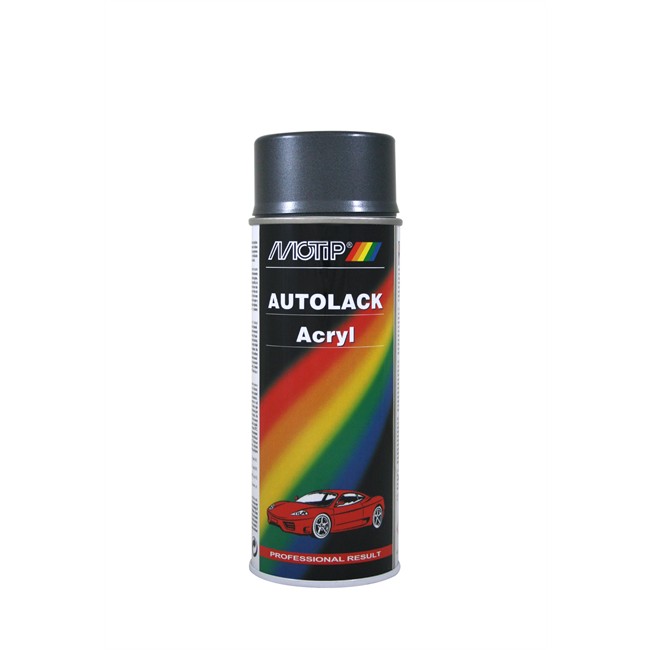 Bombe De Peinture Gris Métallisé Motip M51064 400 Ml
