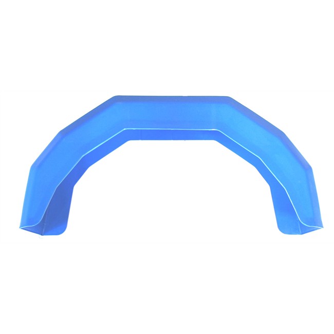 Garde-boue En Plastique Bleu Galbé Pour Roue 13 Pouces Dbd