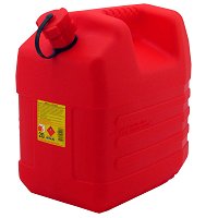 Jerrican carburant en polyéthylène rouge EDA 20L + bec verseur