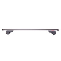 Pack complet 2 barres de toit avec fixations MONTBLANC Activa Aero 1250 Alu