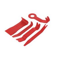 5 outils de démontage AUTOBEST pour clips tableau de bord et garnitures