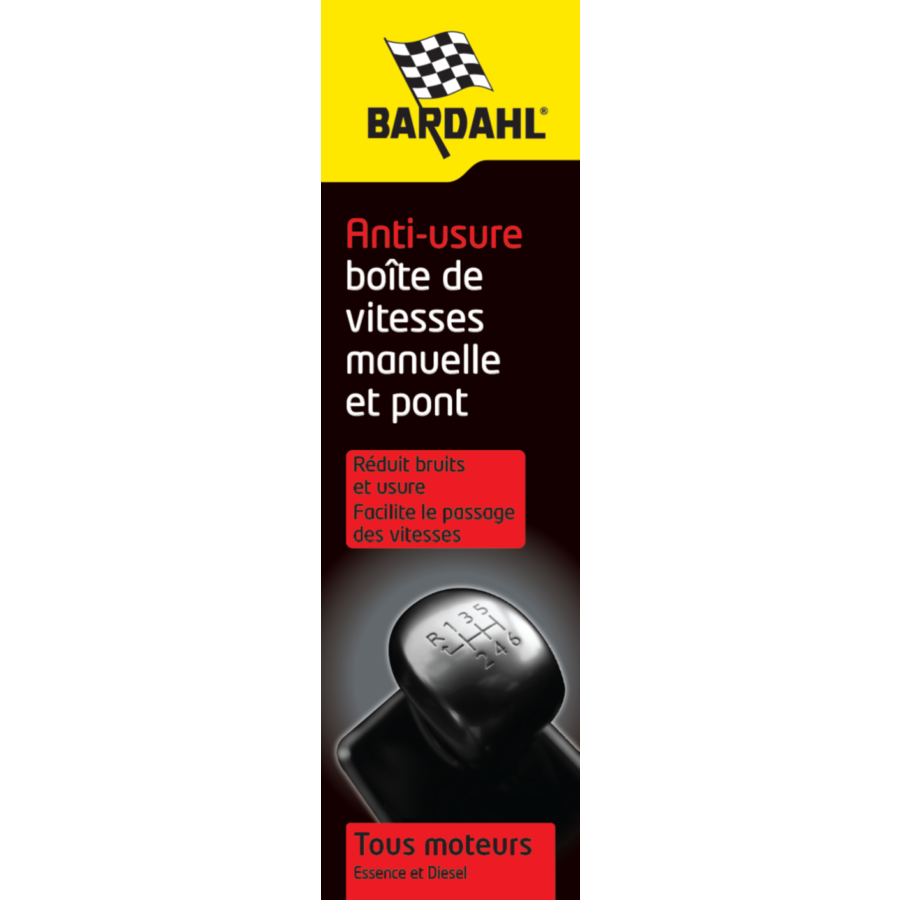 Anti usure boîte de vitesse manuelle bardahl 150 ml