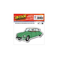 Adhésif résine CITROEN DS 1967 verte