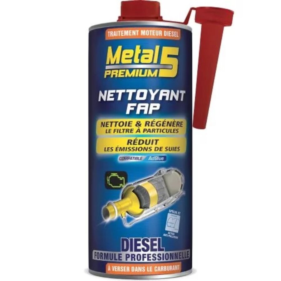 Métal 5 Premium Nettoyant Filtre à particules