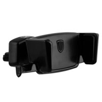 Support téléphone noir avec mâchoires automatiques TNB sur grille