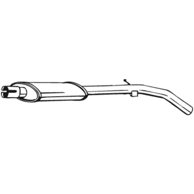 Silencieux Intermédiaire Bosal 148-121