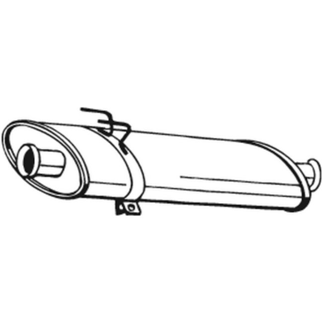Silencieux Intermédiaire Bosal 200-269