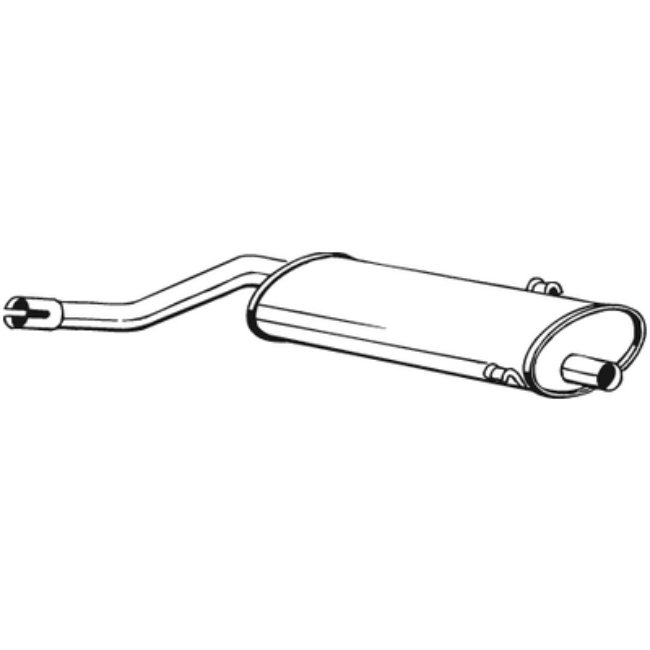 Silencieux Intermédiaire Bosal 215-755