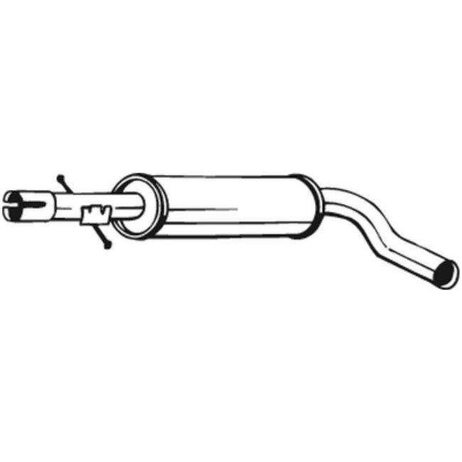 Silencieux Intermédiaire Bosal 220-663