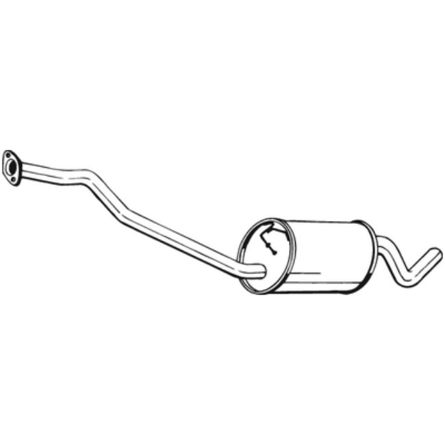 Silencieux Intermédiaire Bosal 279-457
