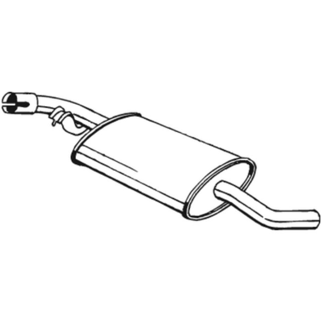 Silencieux Intermédiaire Bosal 281-601
