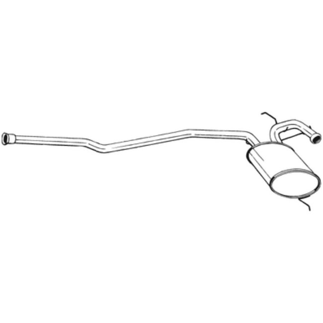 Silencieux Intermédiaire Bosal 283-219