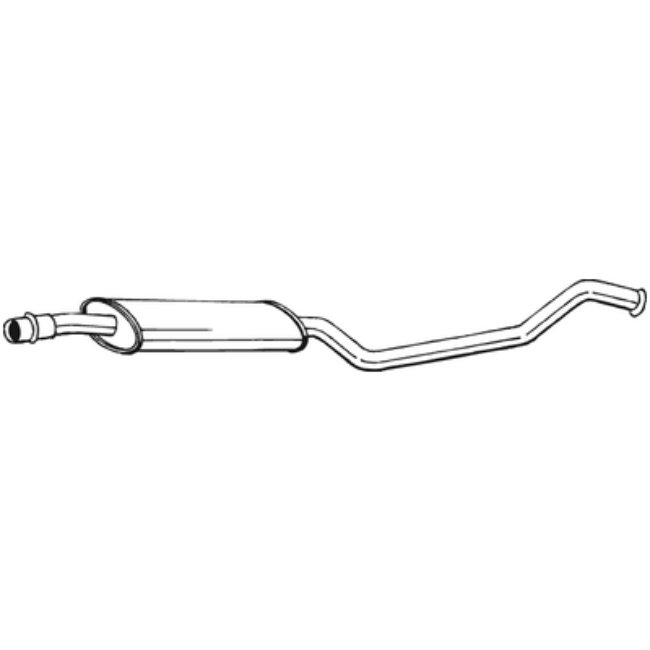 Silencieux Intermédiaire Bosal 283-695