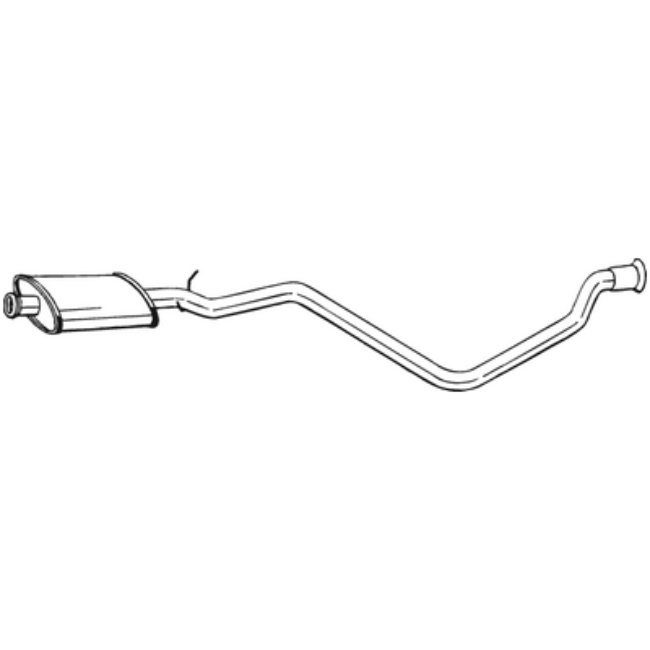 Silencieux Intermédiaire Bosal 283-785