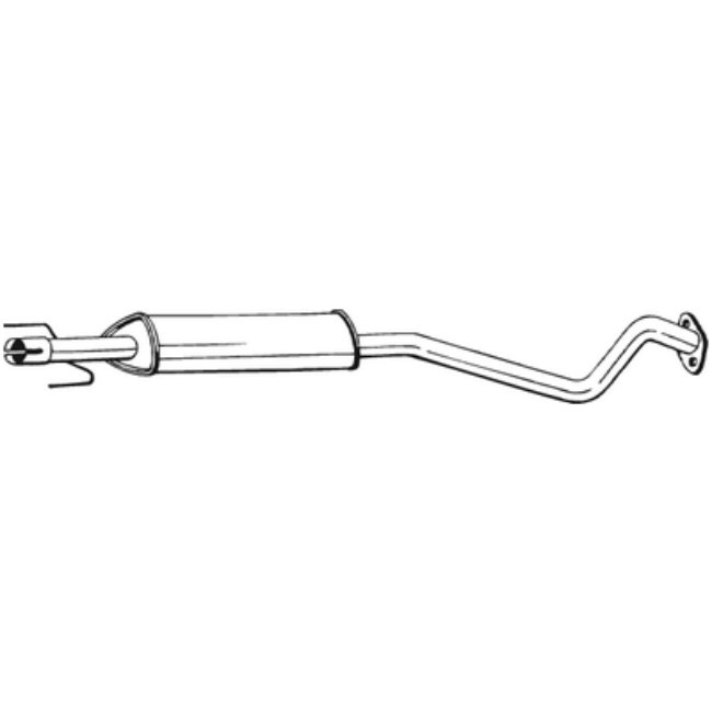 Silencieux Central Bosal 284-365