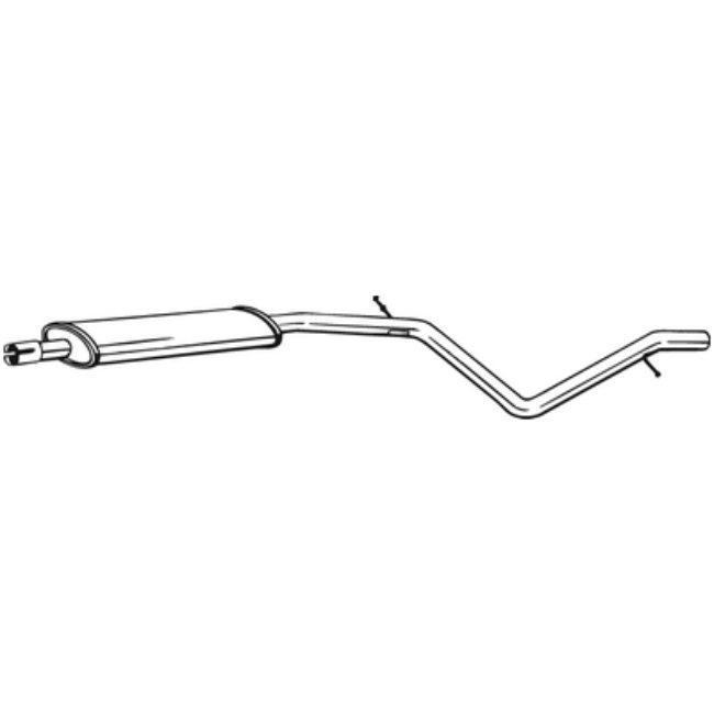 Silencieux Intermédiaire Bosal 285-385