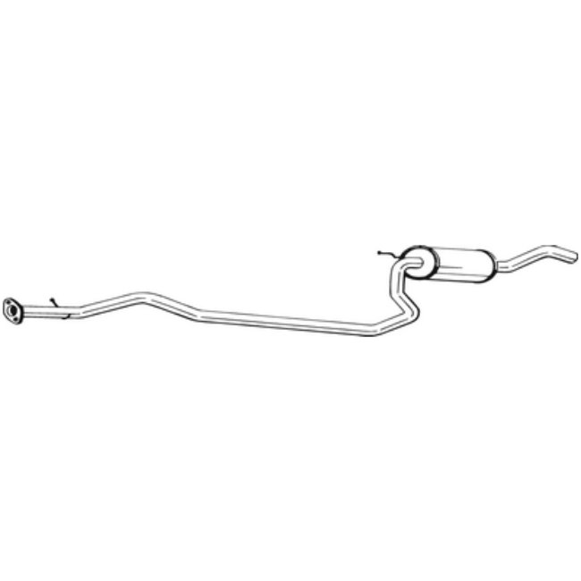 Silencieux Intermédiaire Bosal 286-241