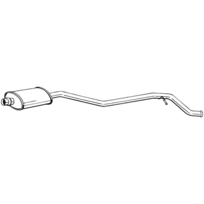 Silencieux Central Bosal 286-833