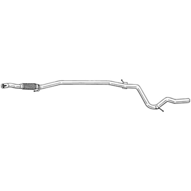 Silencieux Intermédiaire Bosal 945-381