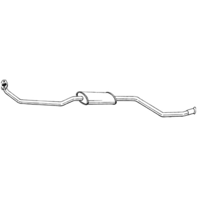 Silencieux Avant Bosal 291-669