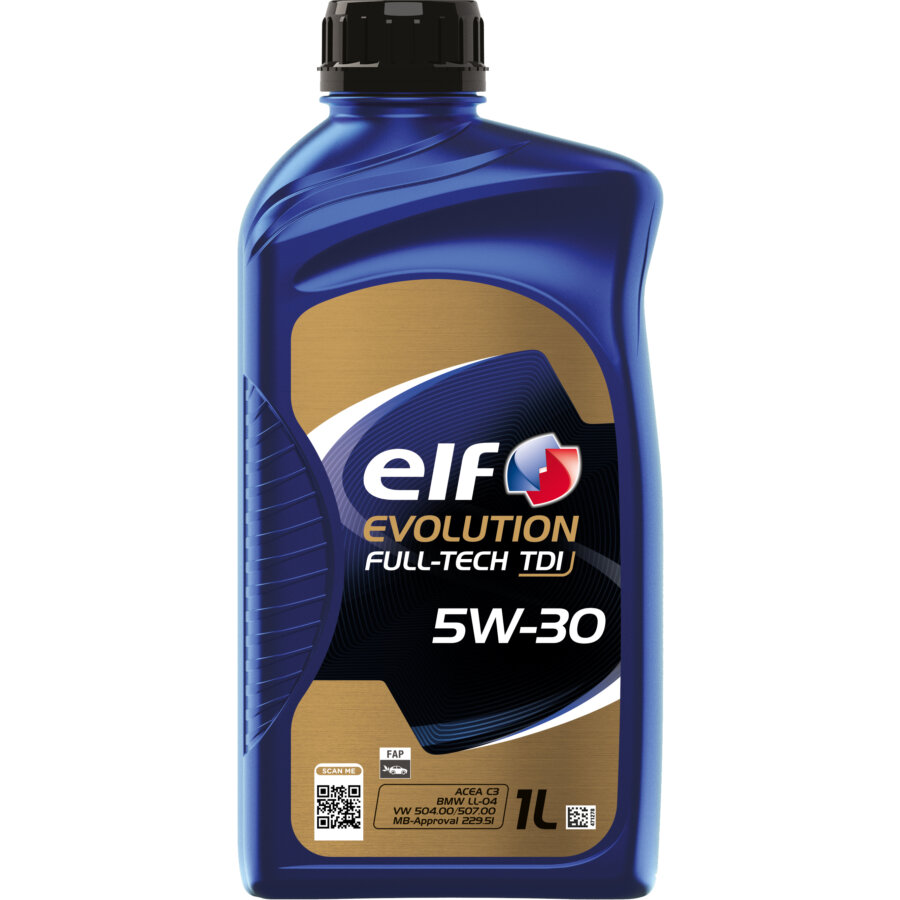 Huile moteur ELF Evolution Full-Tech TDI 5W30 Diesel 1 L