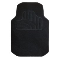 1 tapis arrière de voiture universel en moquette noir 45 x 40 cm - Norauto