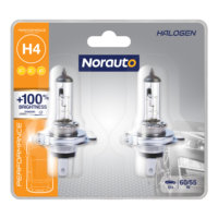 2 Ampoules H4 NORAUTO Performance +100%